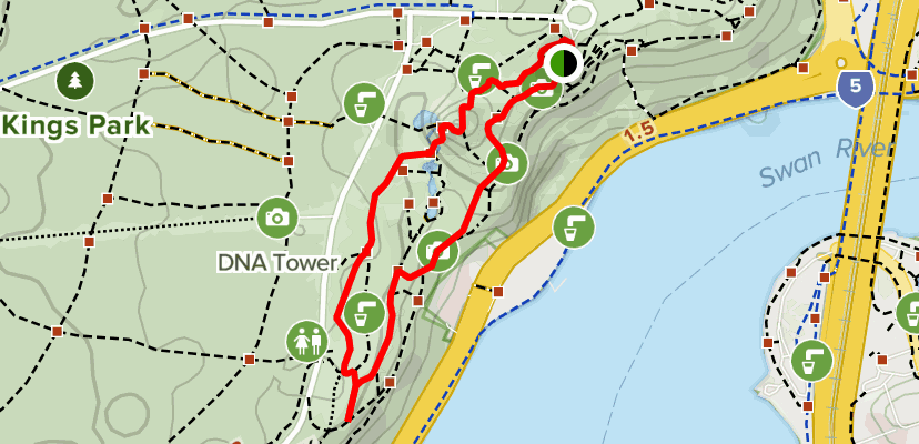 Boodja Gnarning Walk Map Guide Western Australia Australia Alltrails