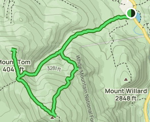 Mount Tom Map Mount Tom, Avalon, and Field Loop, New Hampshire - 1,261 Reviews, Map ...