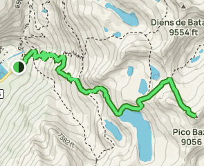 track Baños de Panticosa - Pico Baciás vía GR®11