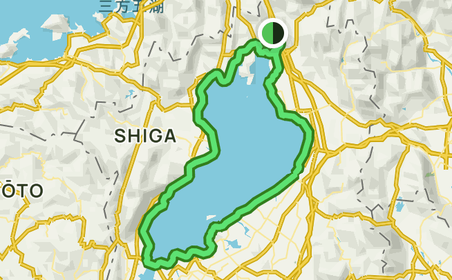 Lake Biwa Map