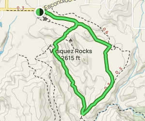 AllTrails | Vasquez Rocks Trail : 1546 Reviews, Map - California