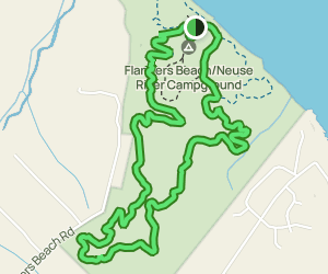 Flanners Beach and Croatan National Forest Loop: 405 Reviews, Map ...