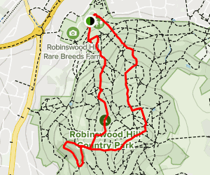 Robinswood Hill Country Park Circular - Gloucestershire, England ...