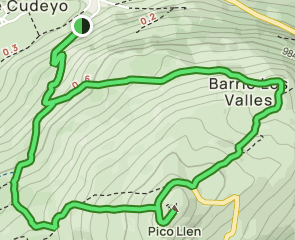 track Barrio El Campo - Pico Llen