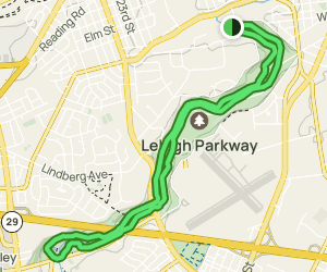 lehigh bike trail map