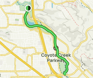 Coyote Creek Parkway: Hellyer County Park to Silver Creek Valley: 937