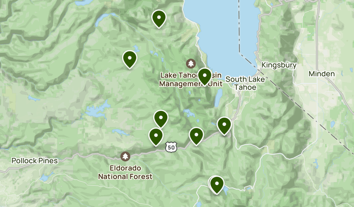 Desolation wilderness trail map best sale