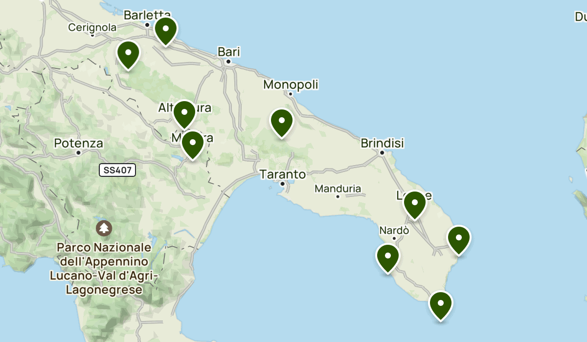 italie-puglia | List | AllTrails, image size:1200x700