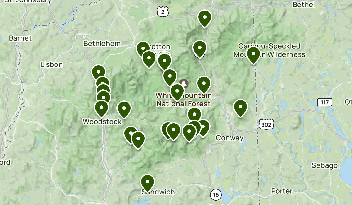 The White Mountains Easy Moderate Hikes List AllTrails