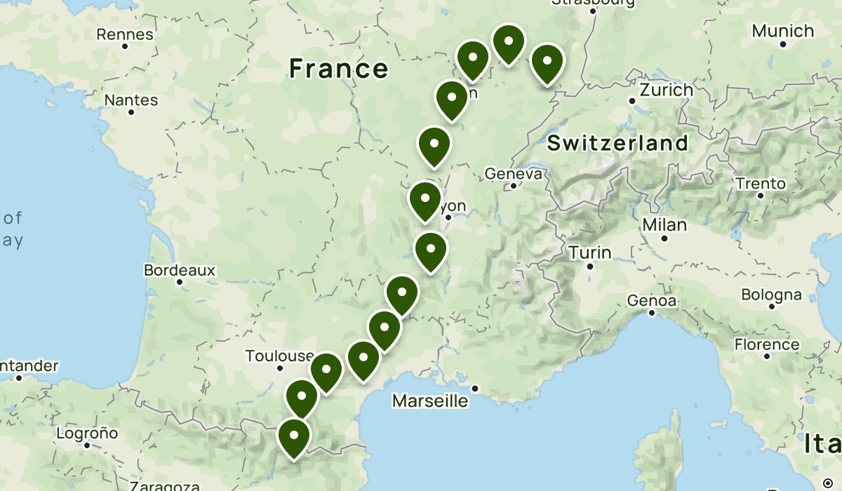 GR®7: Dai Vosgi ai Pirenei | List | AllTrails