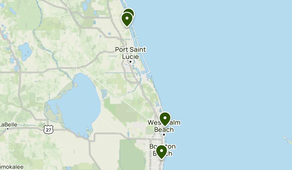 Map Of Florida Boynton