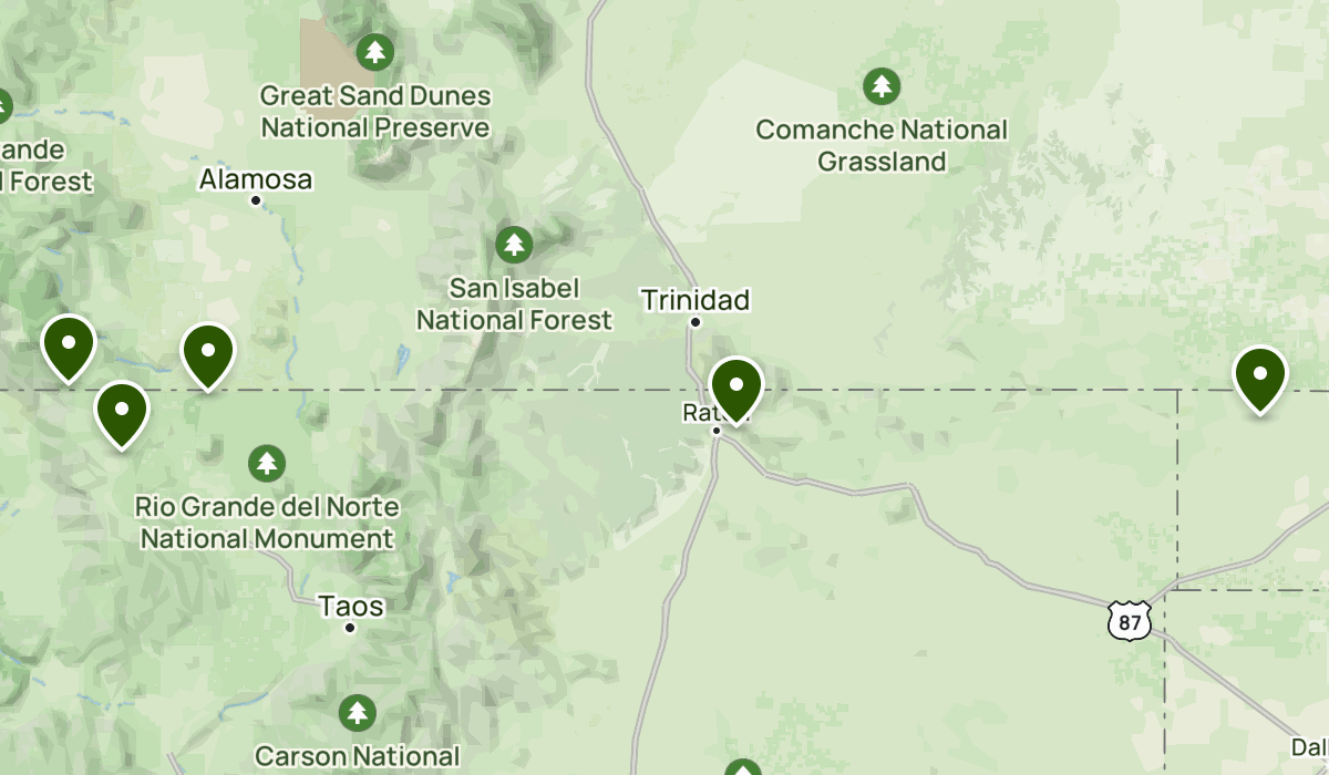 Right on the 37th parallel | List | AllTrails