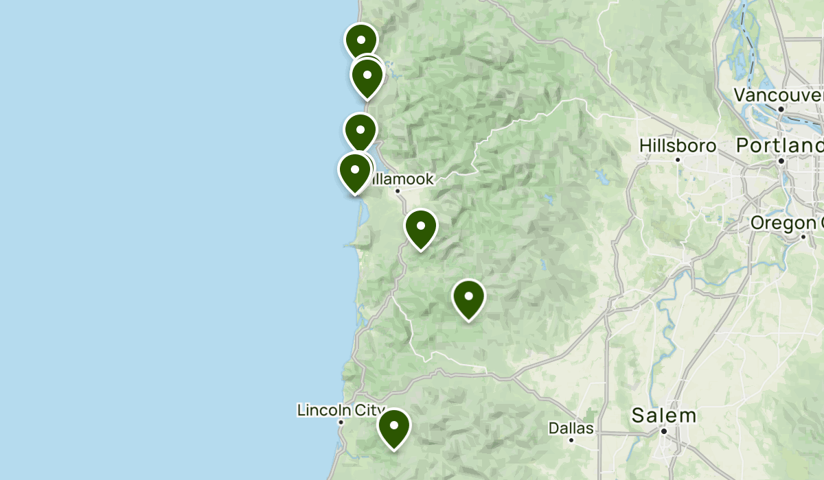 Rockaway Beach Oregon Map OHA, DEQ Seek Input On Which Oregon Beaches