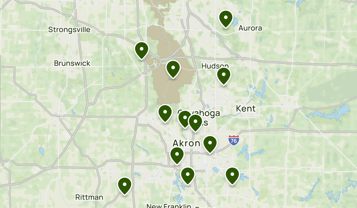 2021 Summit Metro Parks Fall Hiking Spree List AllTrails