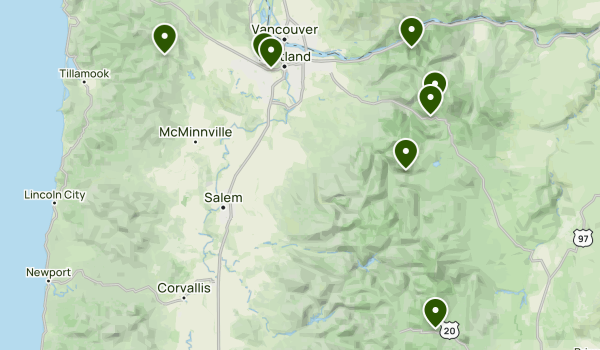 Pnw Rocks Map PNW trails to check out | List | AllTrails