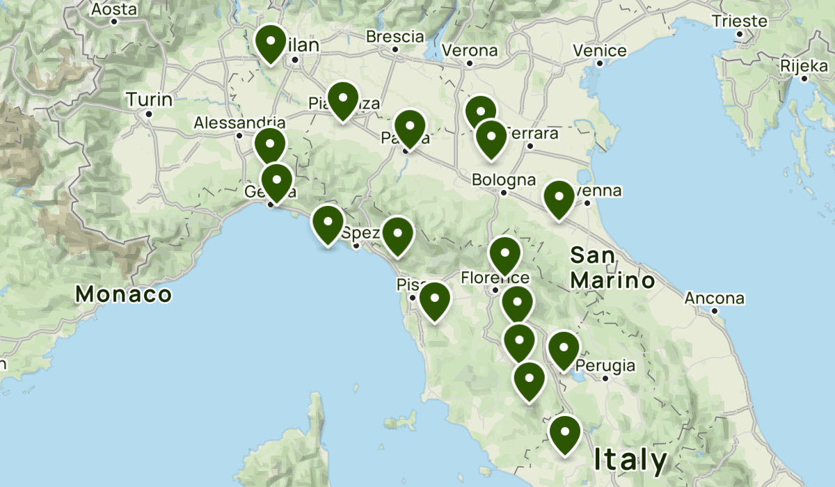 1001 Miglia d'Italia 2021 | List | AllTrails
