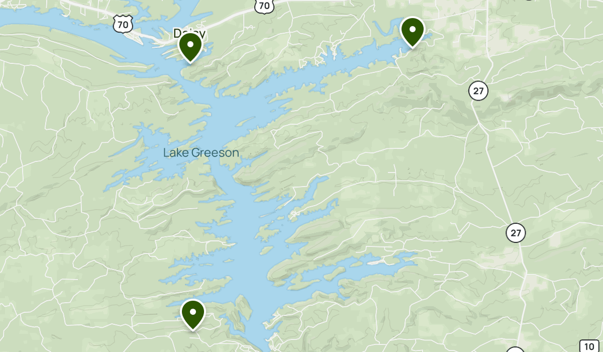 Lake Greeson AllTrails Map