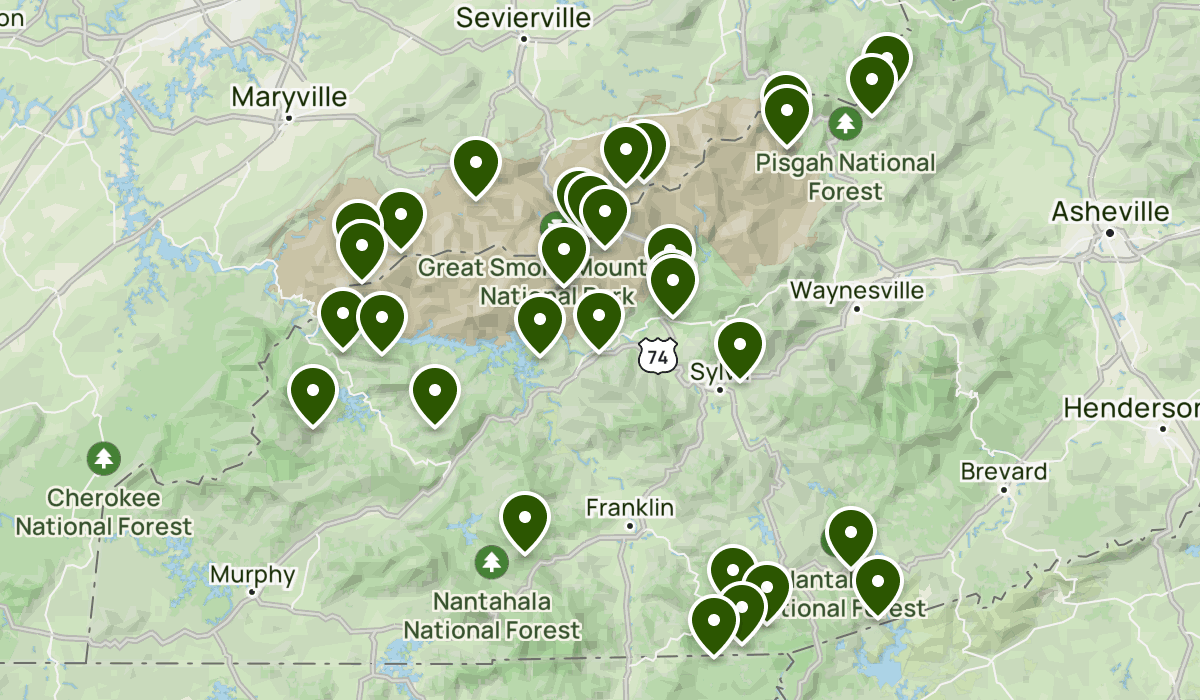 Top 100 Smokies and BRP | List | AllTrails