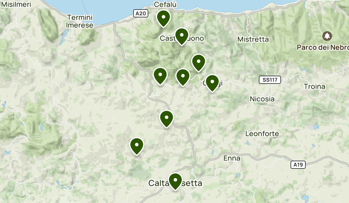 Via dei Frati: Caltanissetta - Cefalù | List | AllTrails, image size:1200x700